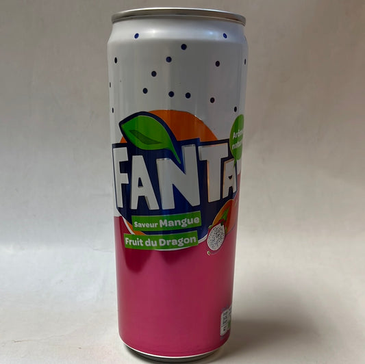 Promo-FANTA saveur de mangue et fruit du dragon 330mL