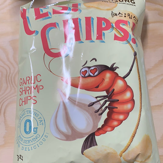 Chips aux crevettes (saveur d’ail) OHSUNG 95g