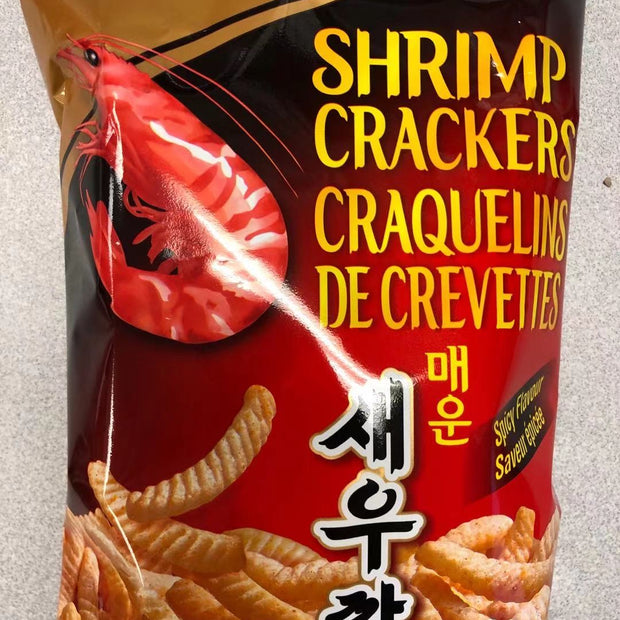 Craquelins de crevettes(saveur épicée) Nongshim农心 辣虾条