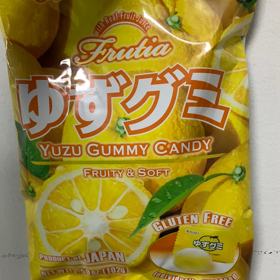 Promo-Bonbons japonais mous au yuzu Kasugai (sans gluten) 102g