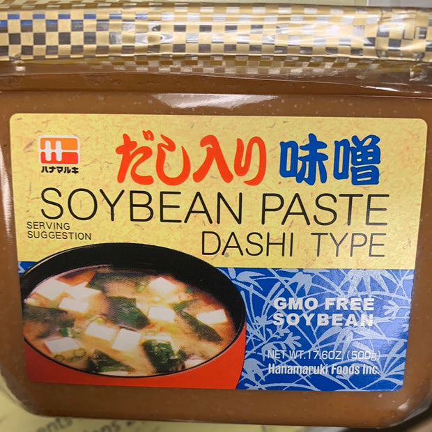 Pâte de soya Miso Dashi 味增500g
