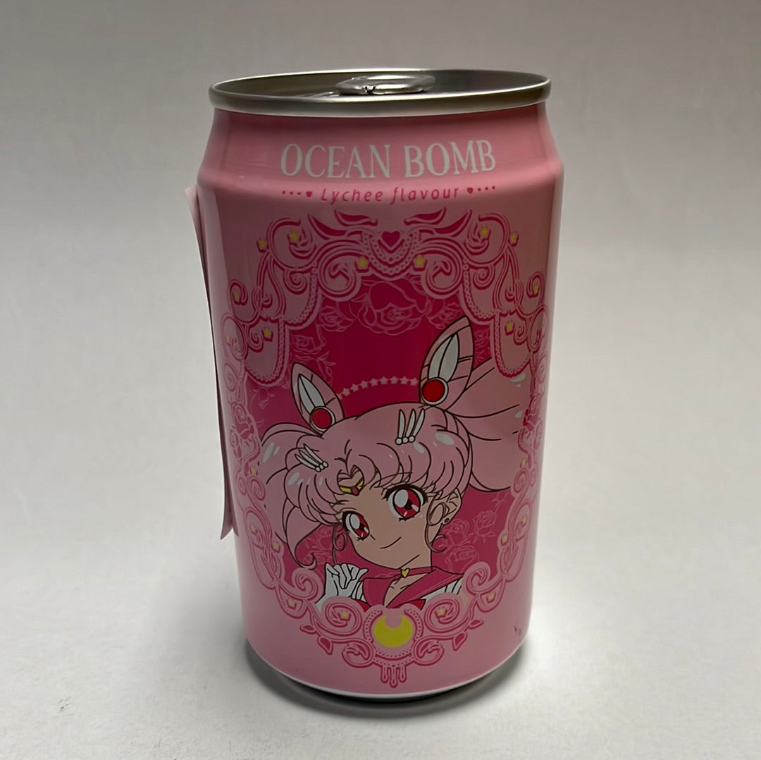 Sailor moon OCEAN BOMB (saveur litchi) 美少女战士 荔枝味气泡水330mL