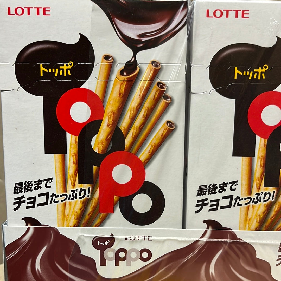 Bâtonnets au chocolat LOTTE 72g