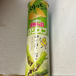 Chips au wasabi CALBEE🇯🇵日本 芥末味薯片 115g
