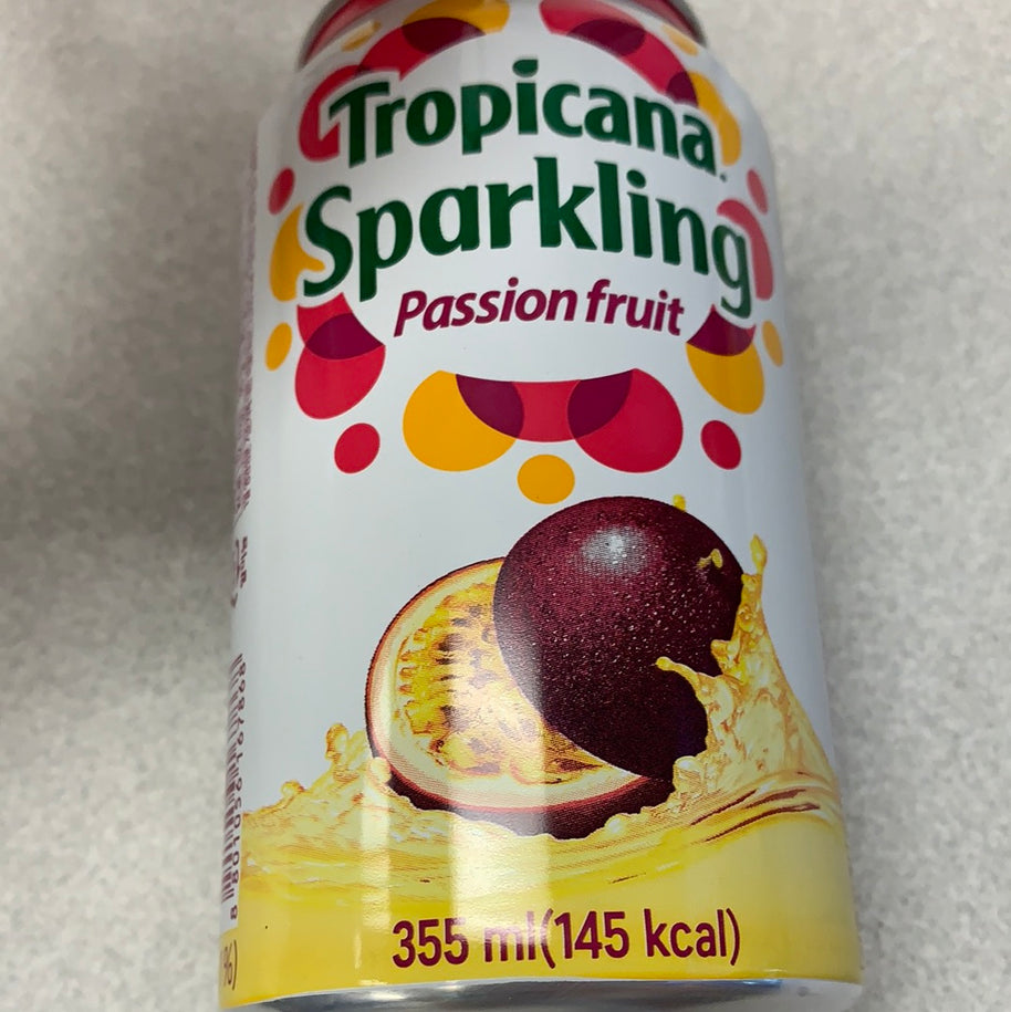 Tropicana Sparkling boisson gazeuse (saveur fruit de passion) 355mL