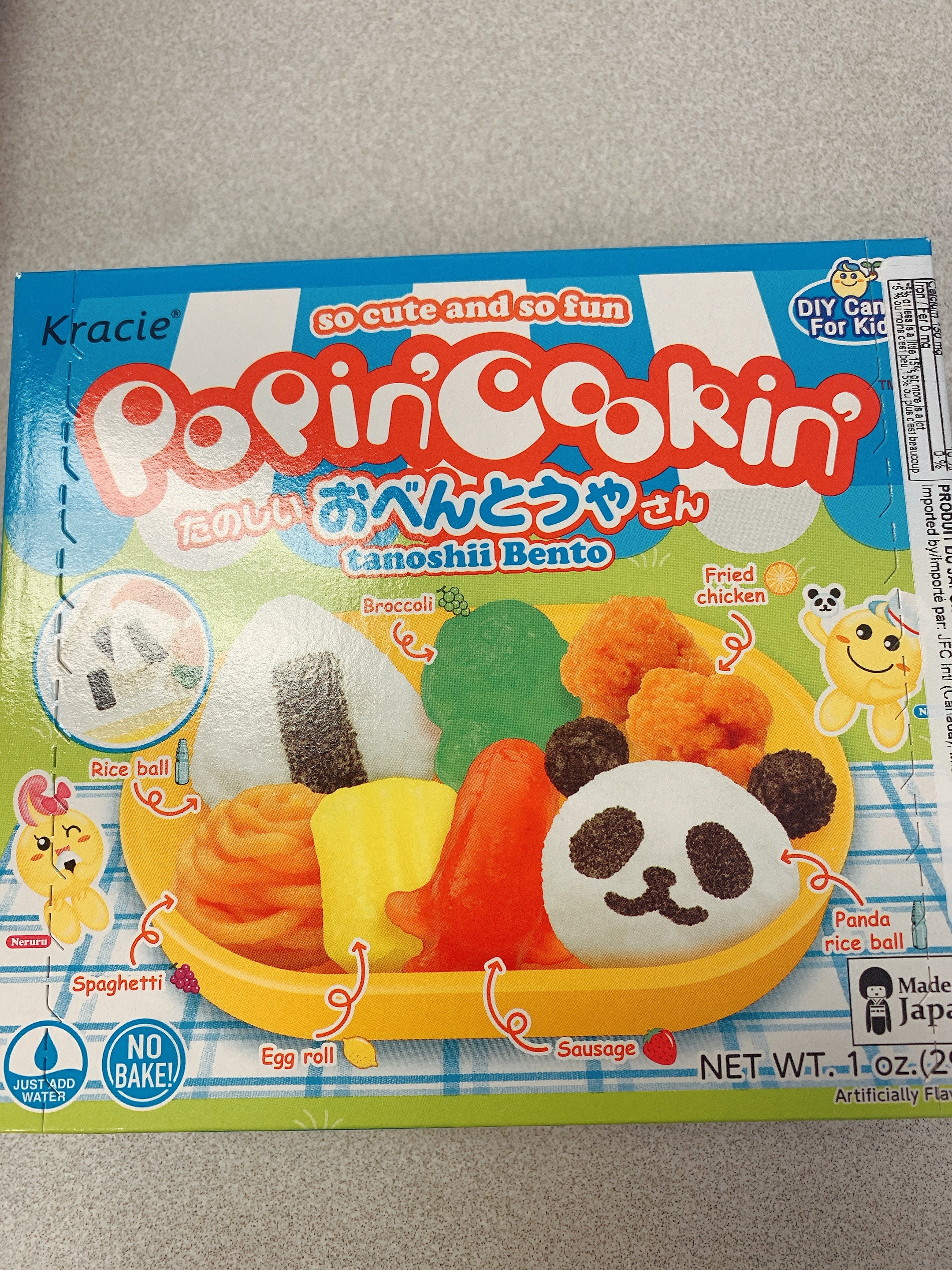 Kracie Popin‘cookin’ DIY tanoshii Bento 29g
