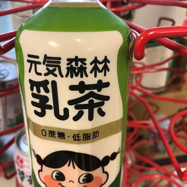 Thé au lait(saveur thé jasmin)元气森林 茉香奶绿 乳茶