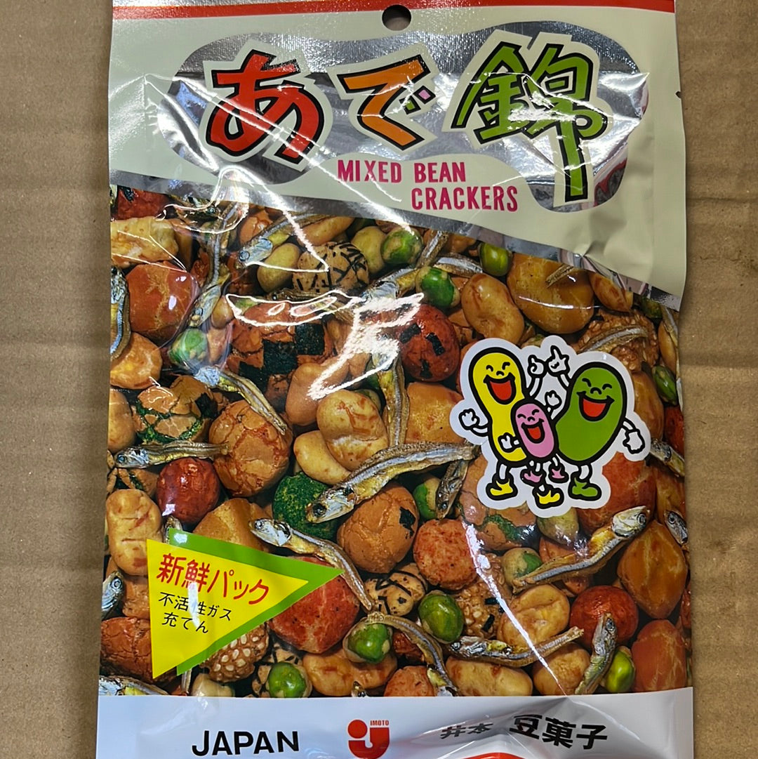 Craquelins aux pois assortis japonais IMOTO 100g