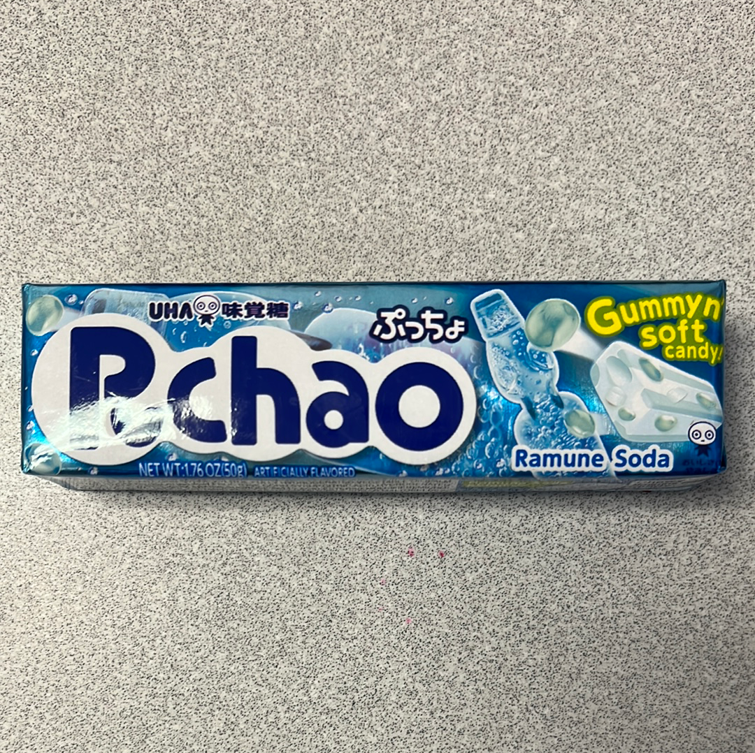 Bonbon Puchao UHA🇯🇵(saveur Ramuné Soda) 汽水味 味觉糖50g