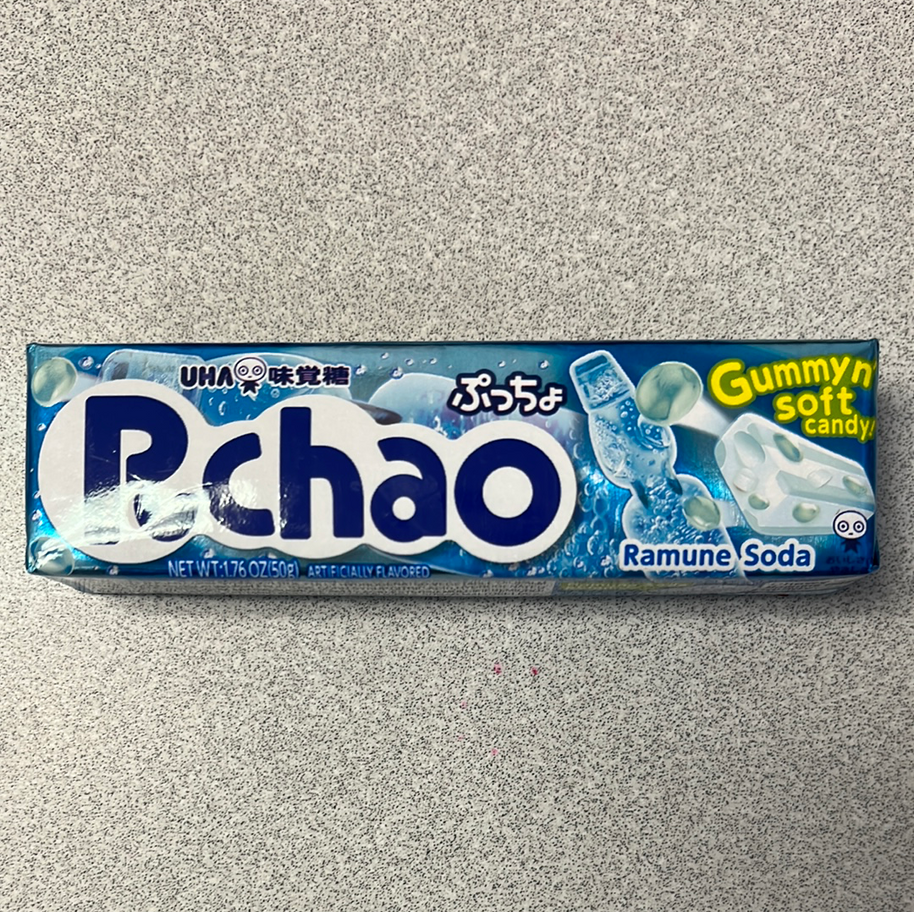 Bonbon Puchao UHA🇯🇵(saveur Ramuné Soda) 汽水味 味觉糖50g