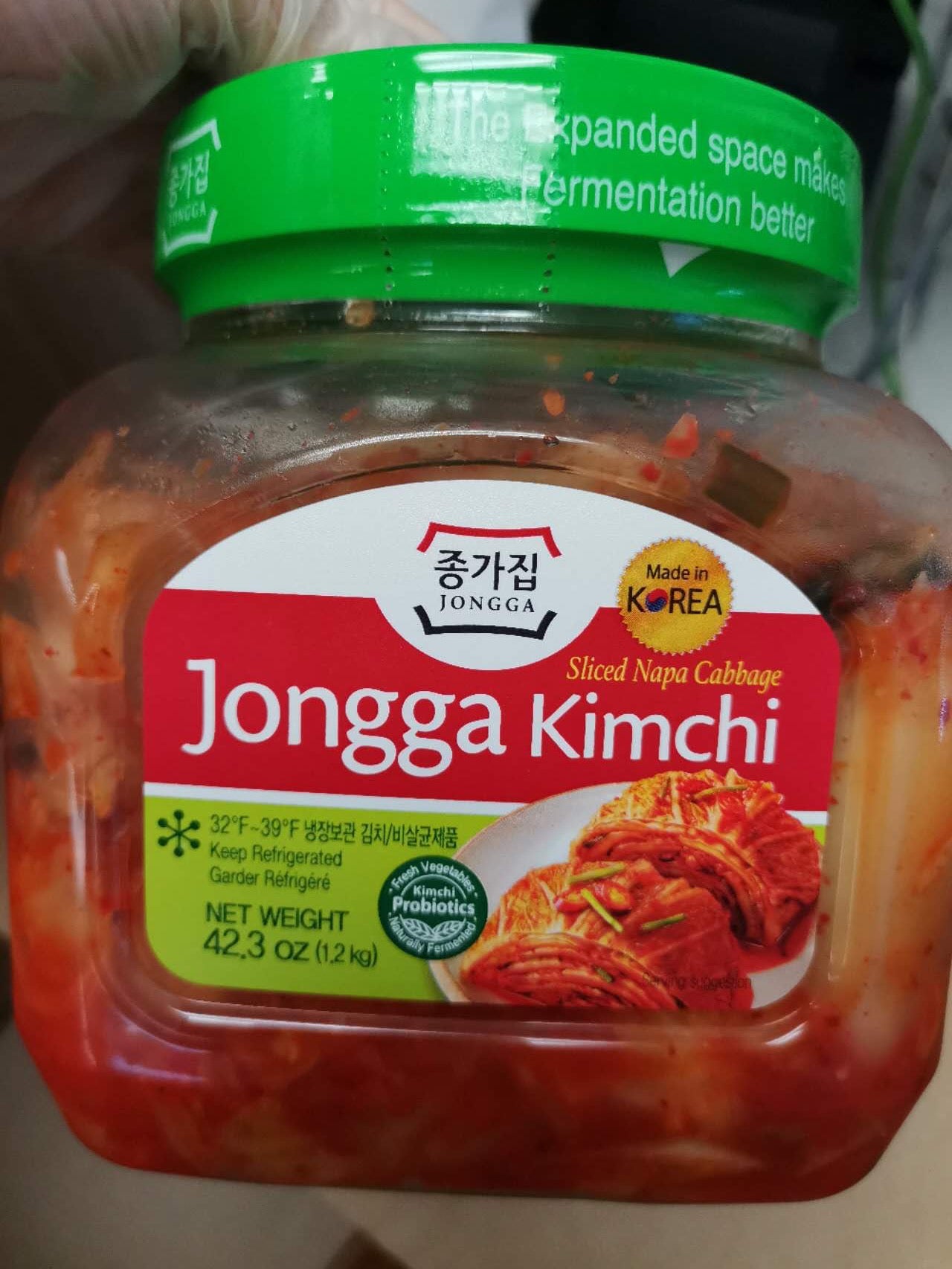 Kimchi coréen JONGGA 1.2kg